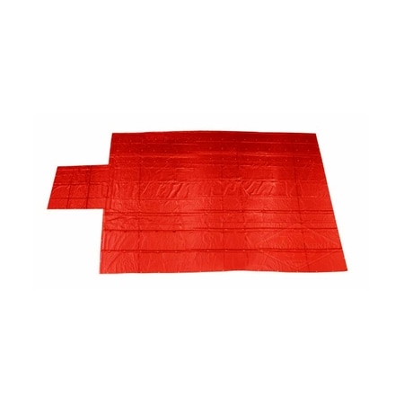 Us Cargo Control Heavy Duty Lumber Tarp - 20' x 28' (6' Drop & Flap) - 18 oz. Red Tarp HLT20286-RED